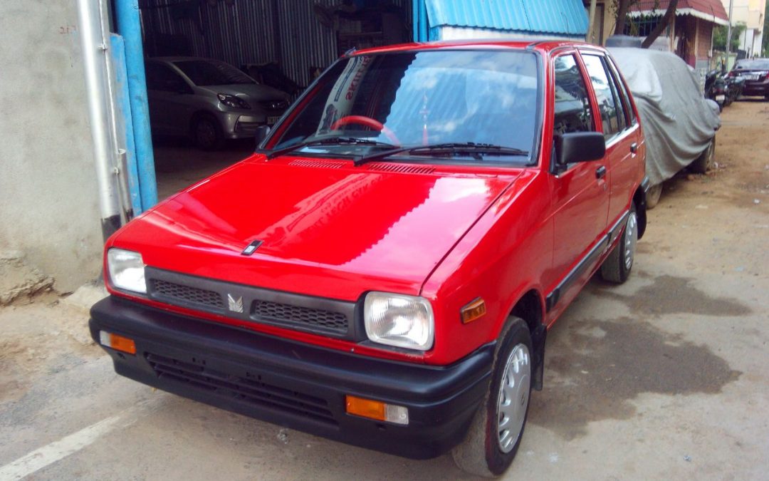 Maruti 800 (1994 model) Paint Job