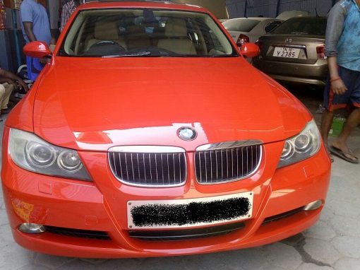 BMW Color change – Black to Red